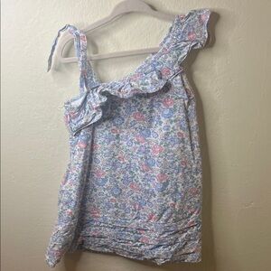 Charming Floral Ruffle Dress